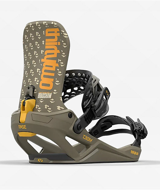 ThirtyTwo Bradshaw T32M Fase® Black Snowboard Bindings | Zumiez