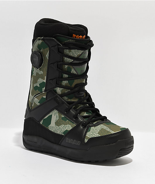 Dc camo snowboard boots hotsell