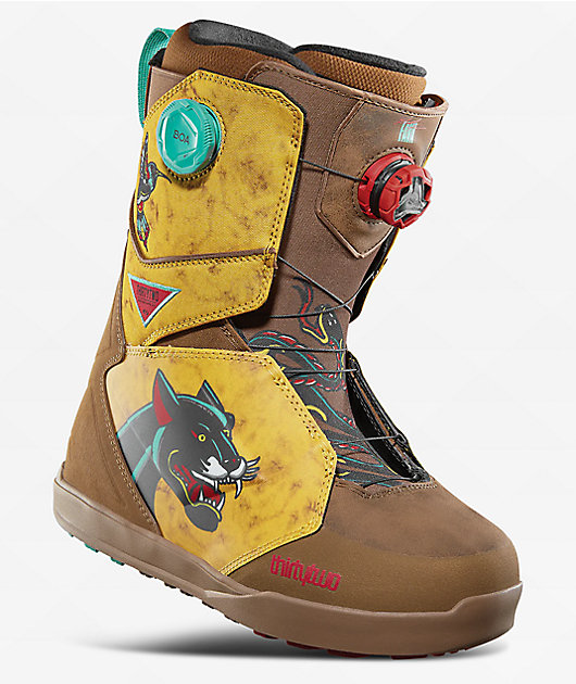 ThirtyTwo Fava Lashed Double BOA Tobacco Snowboard Boots
