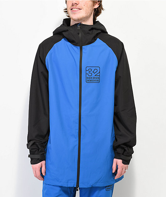 Thirtytwo GATEWAY JACKET サーティーツー M ブルー ThirtyTwo Gateway Blue 15K Snowboard Jacket 2023 | Zumiez