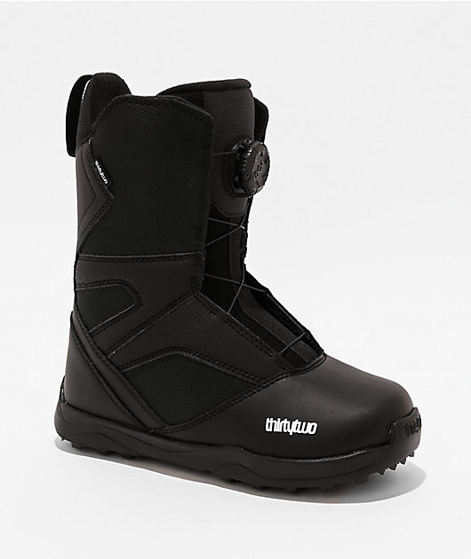 ThirtyTwo Kids Boa スノーボードブーツ US 6.0 ThirtyTwo Kids BOA Black Snowboard Boots 2026 | Zumiez
