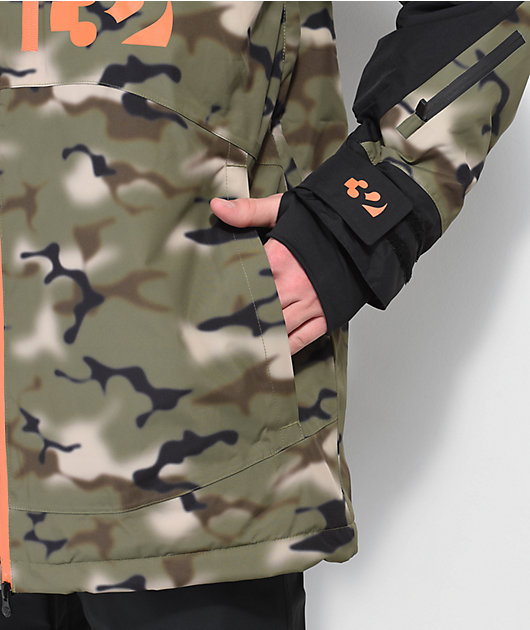 スケートボード always do what you should do camo jacket Always Do What You Should Do | Camo Print Zip Up Lightweight