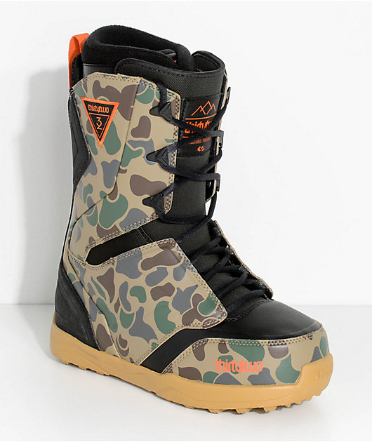 camo snowboard boots