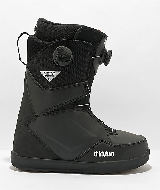 ThirtyTwo Lashed Double Boa Black Snowboard Boots 2023
