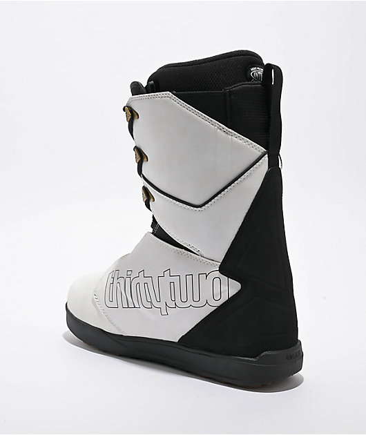 ThirtyTwo Lashed White & Black Snowboard Boots 2025 | Zumiez