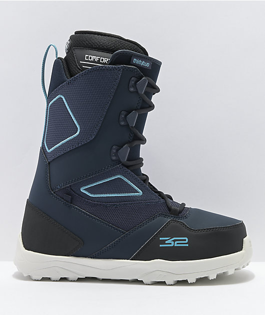 ThirtyTwo Light Navy Snowboard Boots 2021