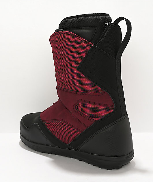 ThirtyTwo STW Burgundy Boa Snowboard Boot 2022