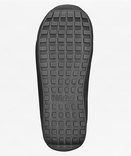 中古美品！ThirtyTwo STW BOA ThirtyTwo STW Double BOA Black Snowboard Boots 2025 | Zumiez
