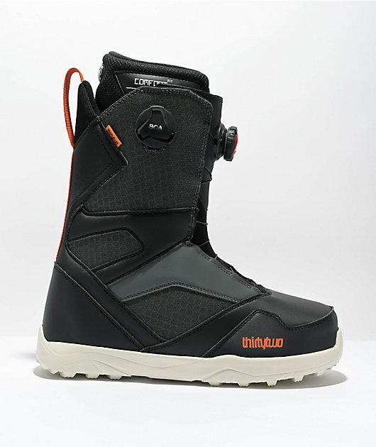 ThirtyTwo STW Double Boa Bota de snowboard negras y grises 2023