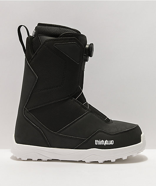 thirtytwo shifty boa black snowboard boots 2021