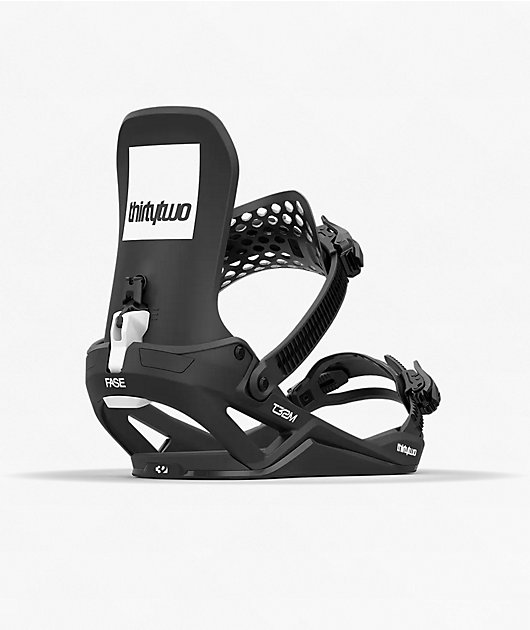 THIRTYTWO 2026 【T32M FASE】 BLACK Msize ThirtyTwo T32M Fase® Black Snowboard Bindings 2026 | Zumiez