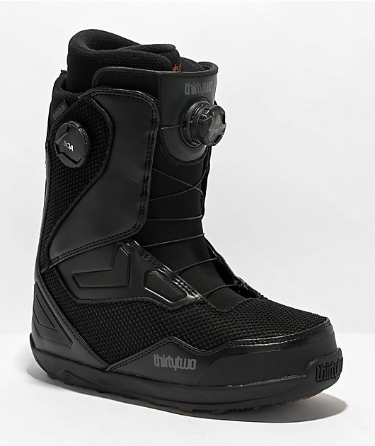 ThirtyTwo TM-2 Double Boa Black Snowboard Boots