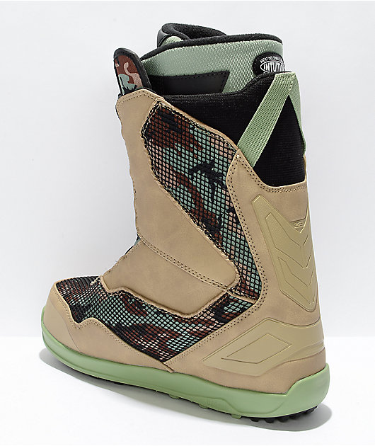 ThirtyTwo TM-2 Double Boa Tan & Camo Snowboard Boots 2022 ThirtyTwo TM-2 Double Boa Tan & Camo Snowboard Boots 2022