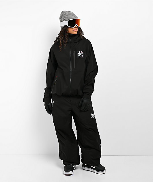 ThirtyTwo Unisex Jibgurl Black 10K Snowboard Pants