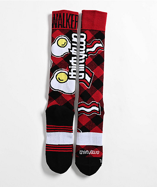 Thirtytwo Men's Signature Merino X Walker Snowboard Sock Thirtytwo Men's Signature Merino X Walker Snowboard Sock