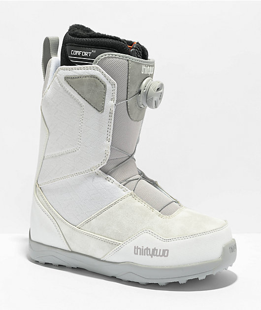 ThirtyTwo Women's Shifty Boa White Snowboard Boots 2023