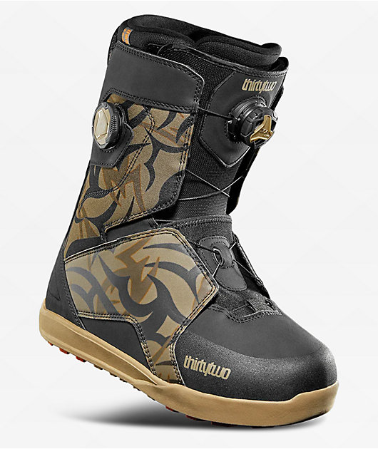 ThirtyTwo x Corduroy Lashed Double BOA Black Snowboard Boots 2026