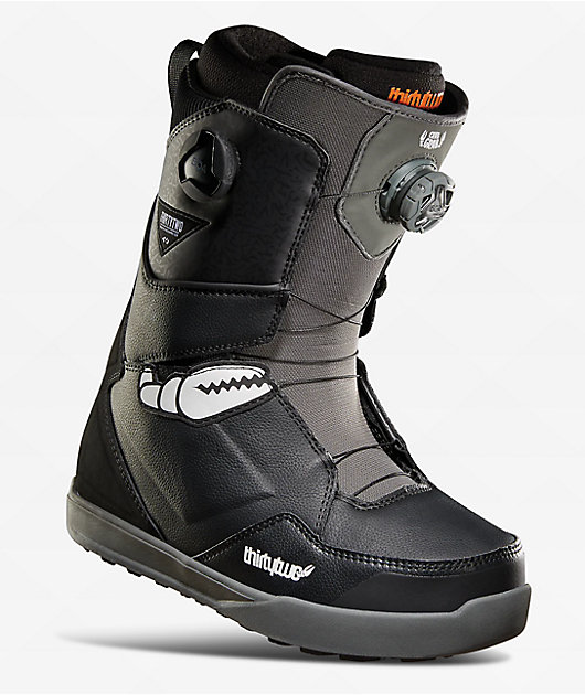 ThirtyTwo x Crab Grab Lashed Double BOA Black, White Red