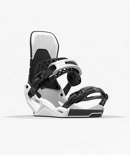 ThirtyTwo x Volcom T32M Fase® White & Black Snowboard Bindings 2026
