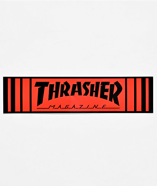 Thrasher 8 Bar Sticker