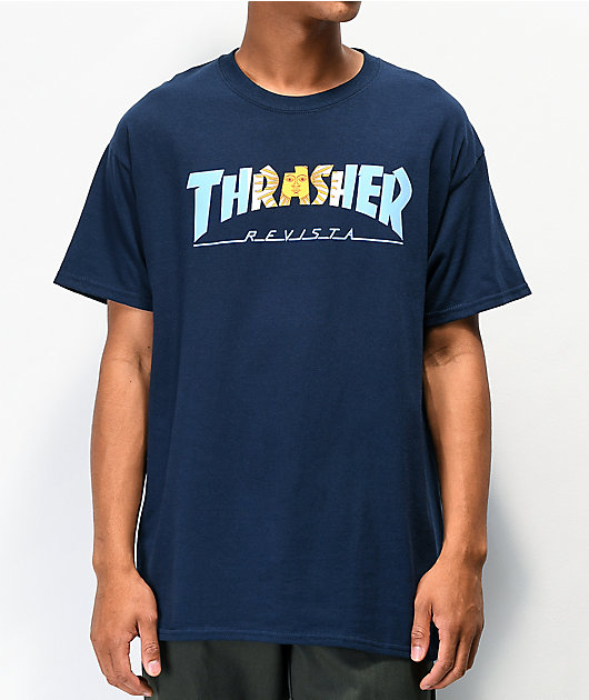 Thrasher Argentina Navy T-Shirt
