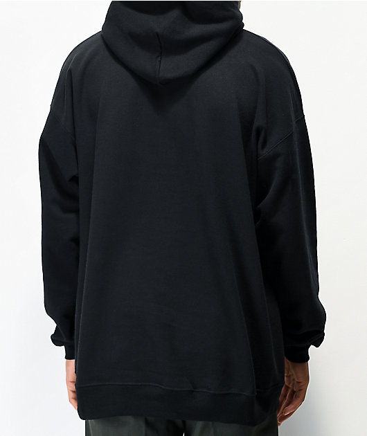 Thrasher Argentina sudadera con capucha negra