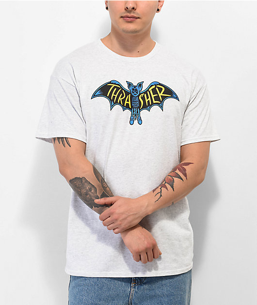 Thrasher Bat Grey T-Shirt