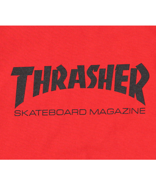 thrasher t shirt boys