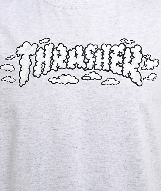 Thrasher Clouds Grey T-Shirt