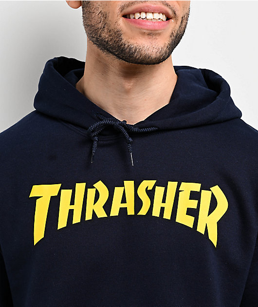 Thrasher Trademark Hoody - Navy