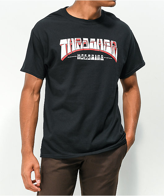 【THRASHER】 FIRME LOGO CREW [BLACK] Thrasher Firme Logo Black Crewneck Sweatshirt | Liberty Center