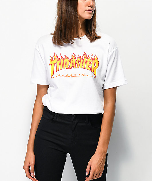 Thrasher Use a Skate T-Shirt Grey 