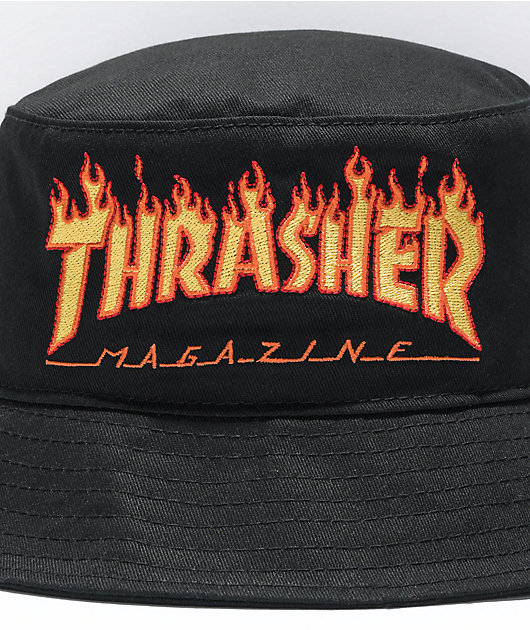Thrasher Flames gorro de cubo