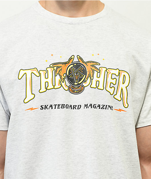 Thrasher Fortune Ash Grey T-Shirt