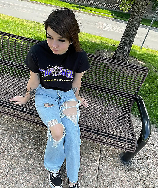 Thrasher Fortune Camiseta negra