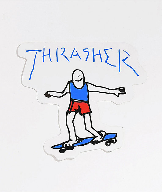 Thrasher Gonz Logo pegatina