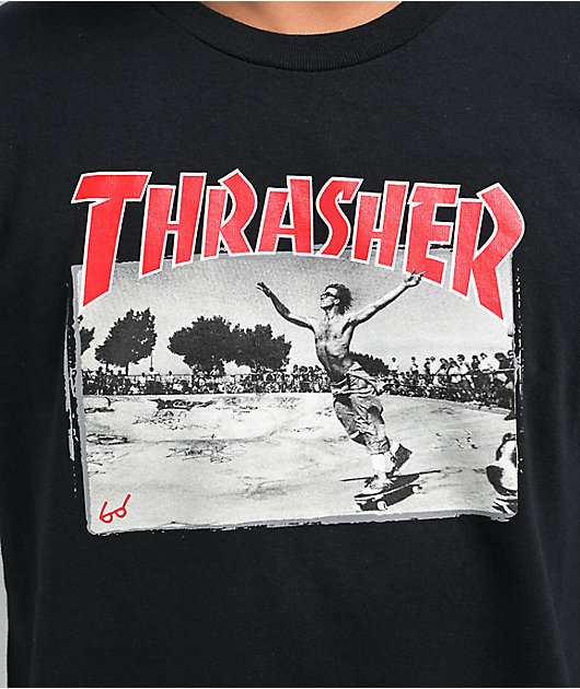 Thrasher Jake Dish Black T-Shirt | Zumiez