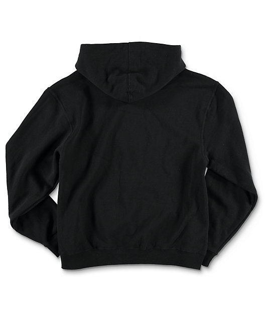 Thrasher Kids Flame Logo Black Hoodie