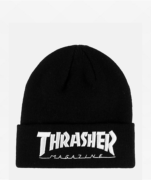 Thrasher Magazine Black Beanie | Zumiez