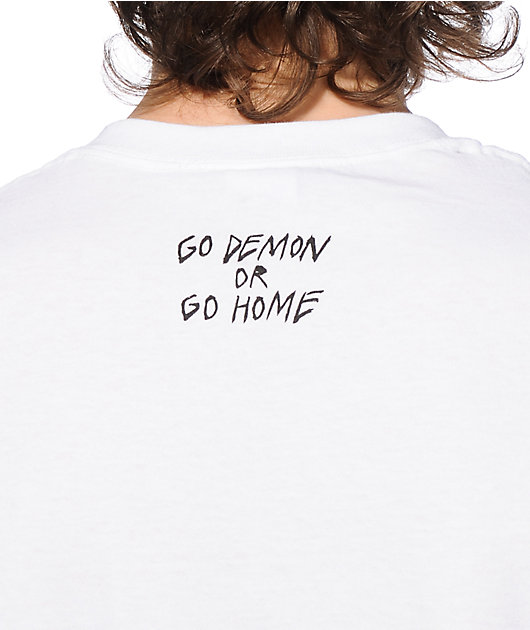 Thrasher Neck Face camiseta