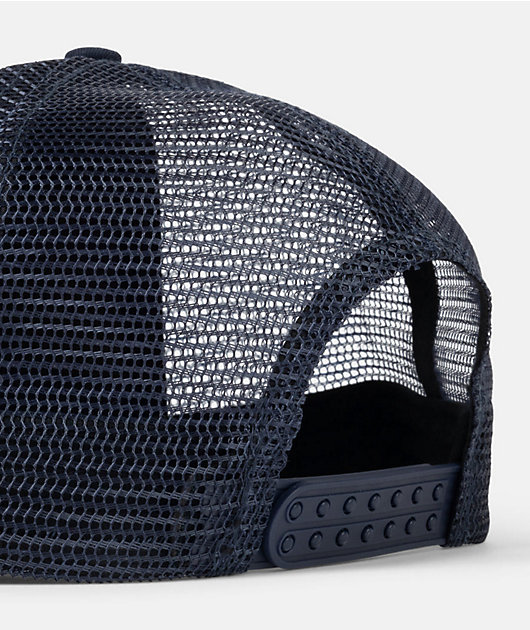 Thrasher Outlined Navy Trucker Hat
