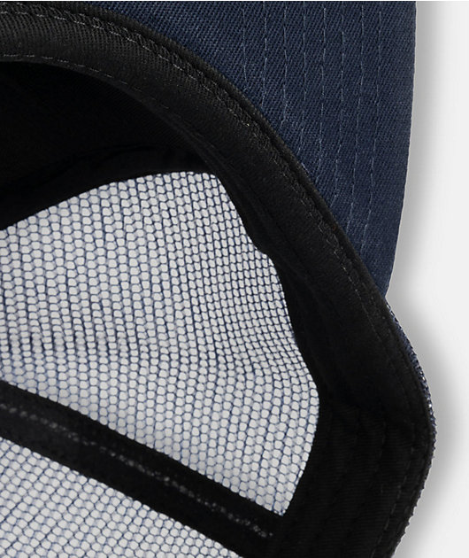 Thrasher Outlined Navy Trucker Hat