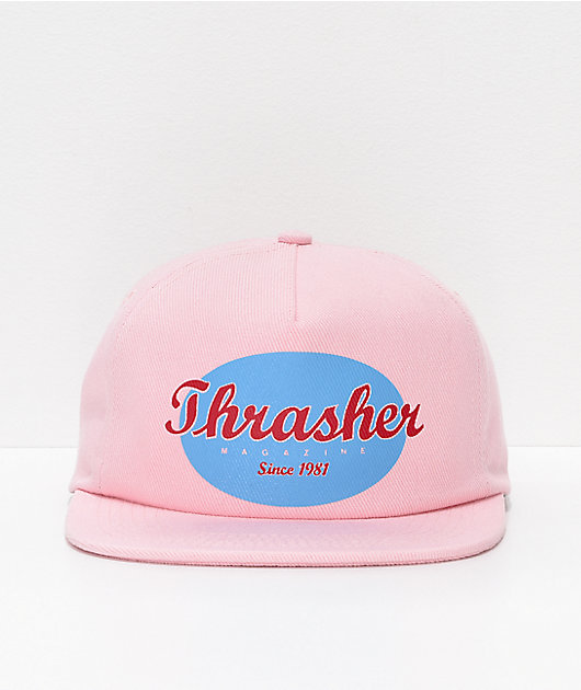 pink thrasher hat