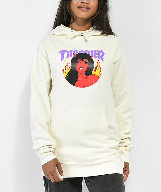 Thrasher fashion sudadera roja