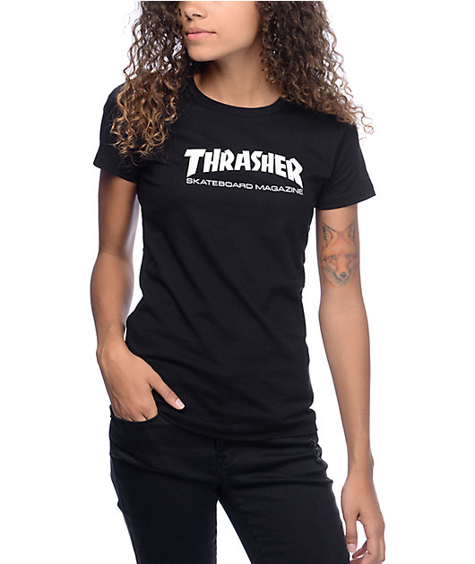 zumiez thrasher tee