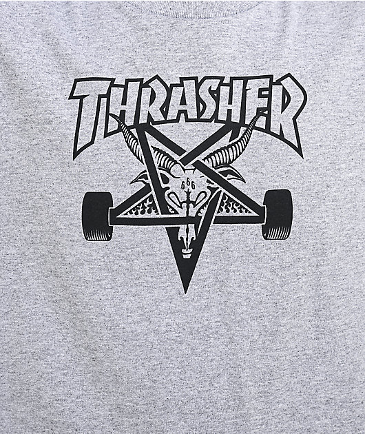 Thrasher Skategoat Grey T-Shirt