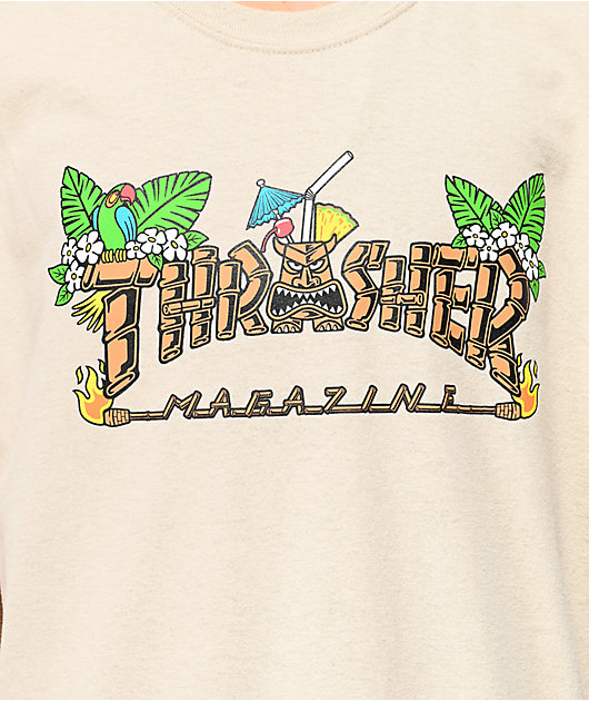 Thrasher Tiki Sand T-Shirt