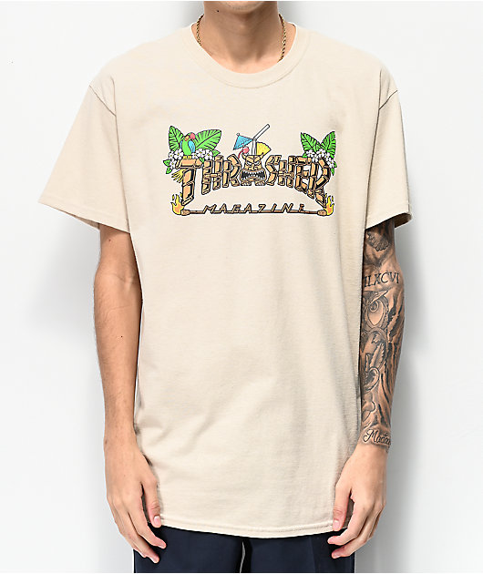 Thrasher Tiki Sand T-Shirt
