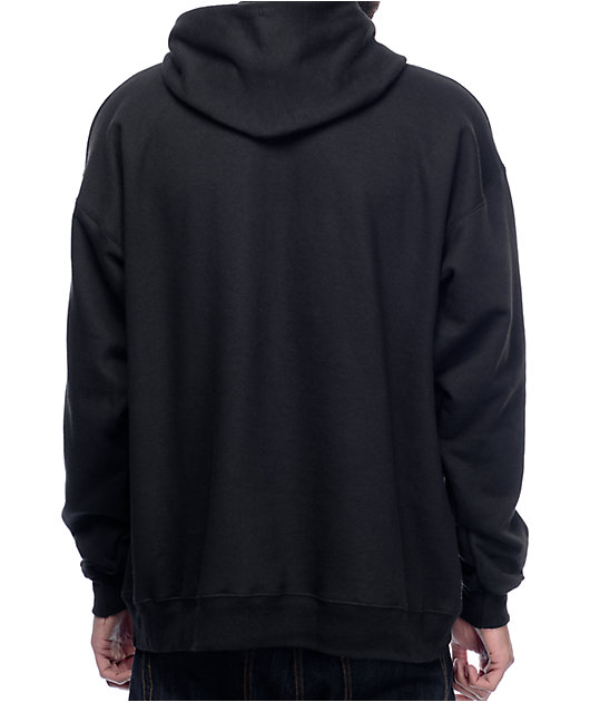 Thrasher Two Tone Black Hoodie