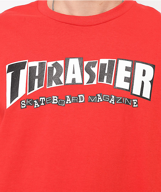 Thrasher x Baker Red T-shirt